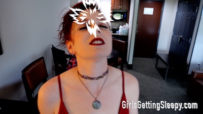 Angelica Knocked Out at the Photoshoot