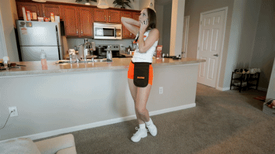 Choked Out Hooters Waitress - Rachel